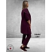 ONLY-M Pantalon Travel Flair Vino Rosso Strong